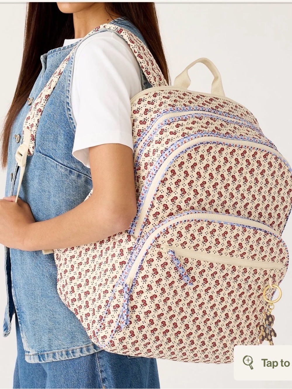 🌸Large Bancroft Backpack
Rachel Ditsy in Premium Cotton🌸